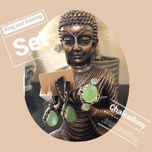 Precious Chalcedony .925 Set